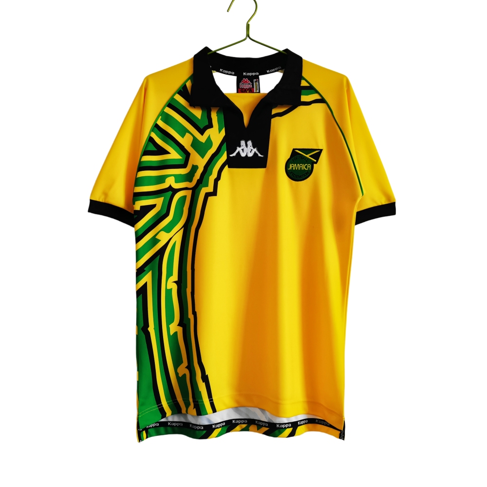 Vintage World Cup 1998 Jamaica "Reggae Boyz" Home Retro Jersey – 8A Grade Premium Edition