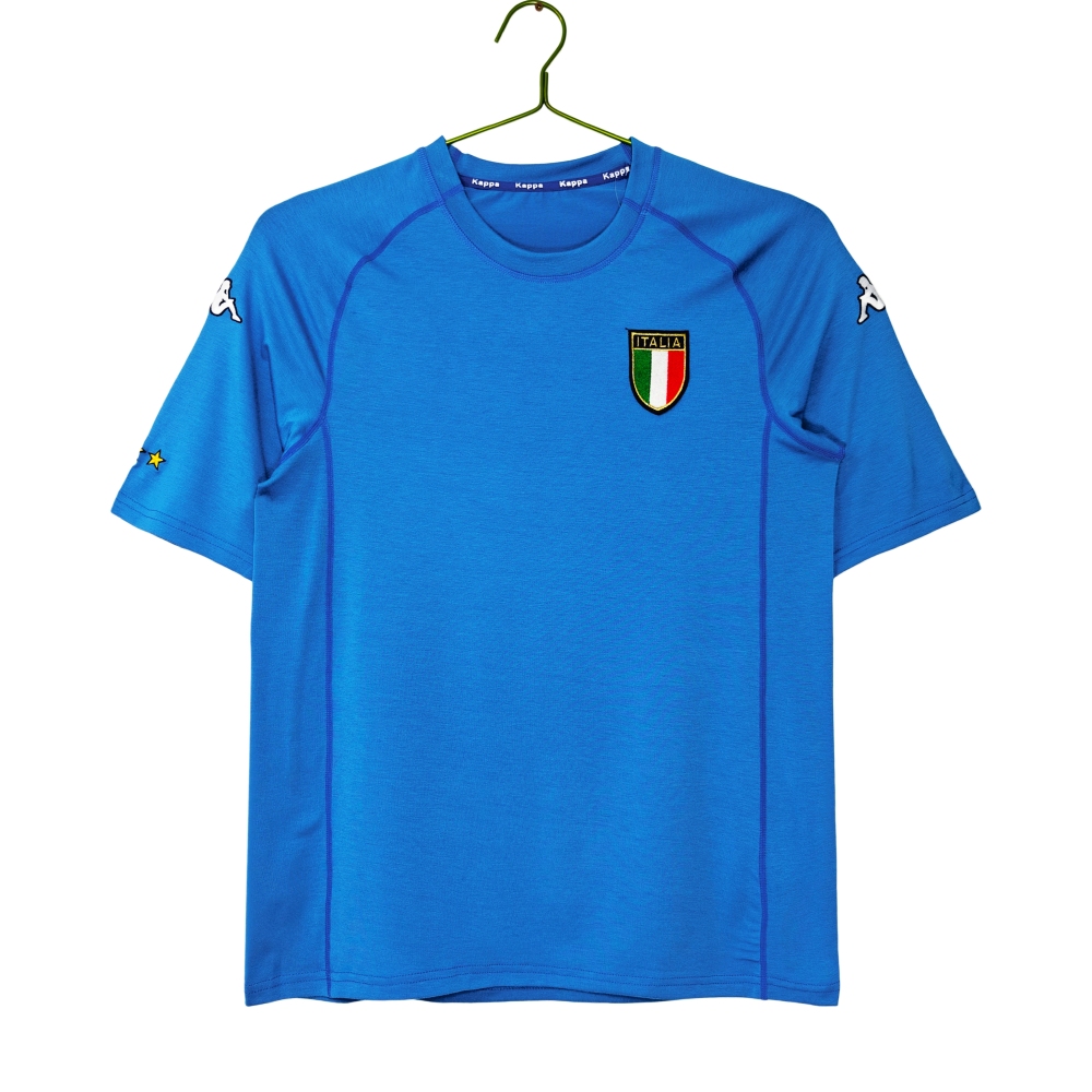 Vintage Euro 2000 Italy "Kombat" Home Retro Jersey – 5A Grade Edition