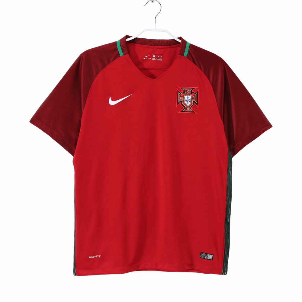Vintage Euro 2016 Portugal "European Champions" Home Retro Jersey – 5A Grade Premium Edition