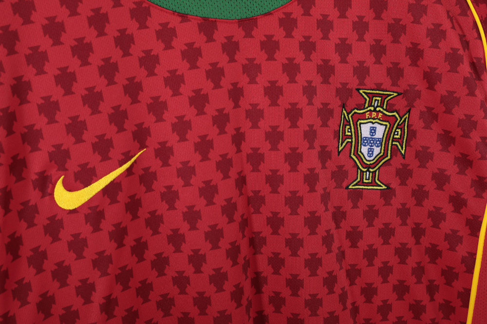 Vintage Euro 2004 Portugal Home Retro Jersey – 5A Grade Premium Edition