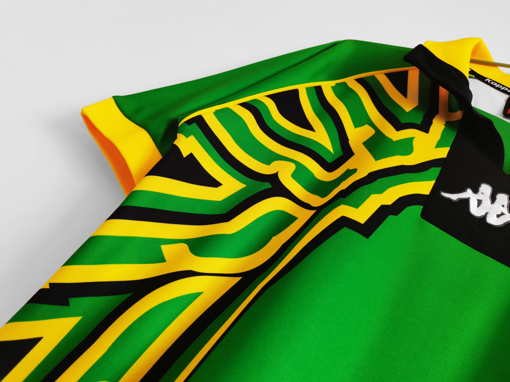 Vintage World Cup 1998 Jamaica "Reggae Boyz" Away Retro Jersey – 8A Grade Premium Edition