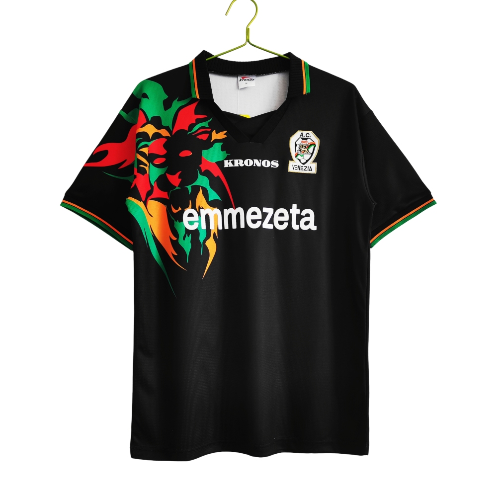 Vintage 1998/99 Venezia FC Home "Arancioneroverdi" Retro Jersey – Classic Serie A Era Edition