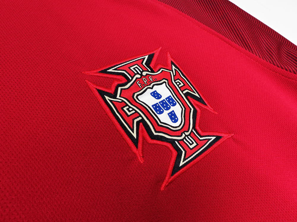 Vintage Euro 2016 Portugal "Champions Edition" Home Long Sleeve Retro Jersey – 3B Grade Premium Edition