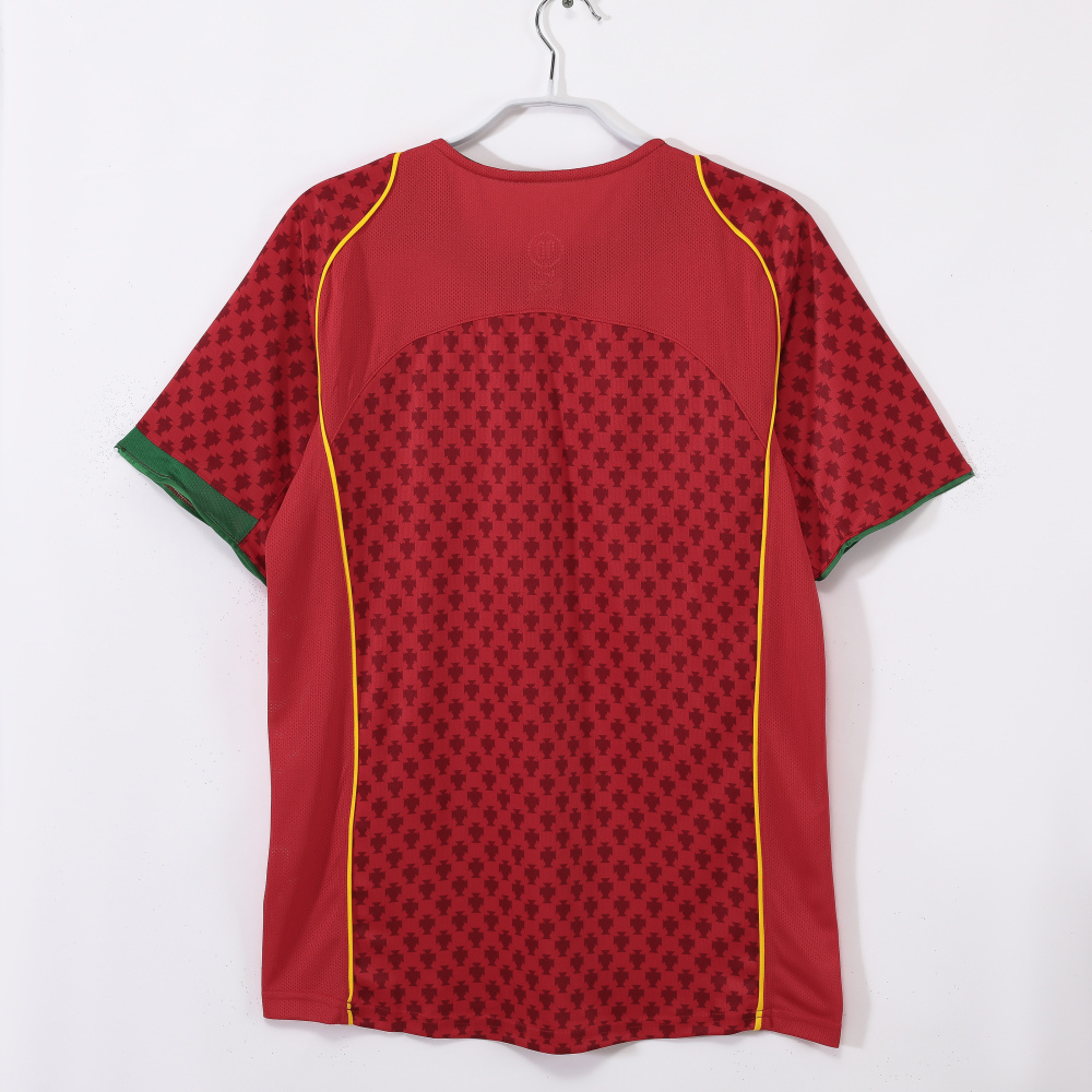 Vintage Euro 2004 Portugal Home Retro Jersey – 5A Grade Premium Edition