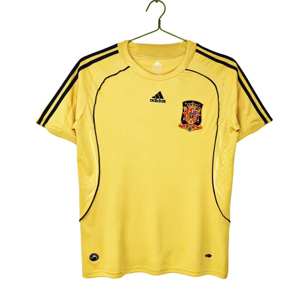 Vintage Euro 2008 Spain Away "Champions Edition" Retro Jersey – 8A Grade Premium Edition