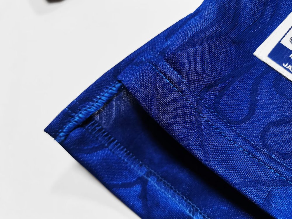 Vintage World Cup 1998 Japan "Blue Samurai" Long Sleeve Retro Jersey – 3B Grade Premium Edition