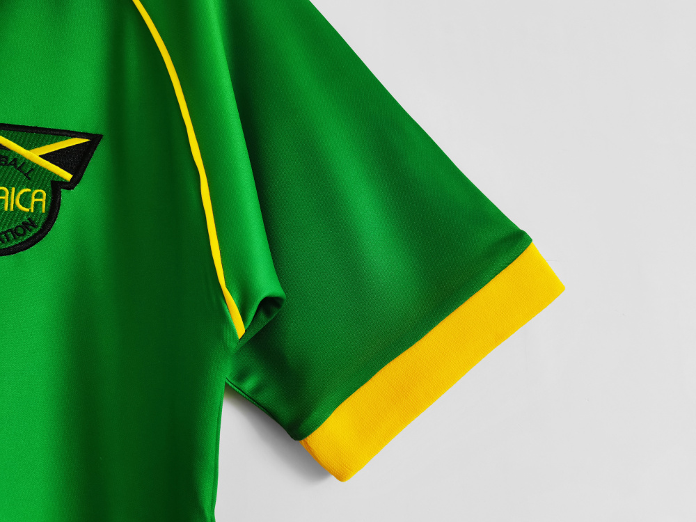 Vintage World Cup 1998 Jamaica "Reggae Boyz" Away Retro Jersey – 8A Grade Premium Edition