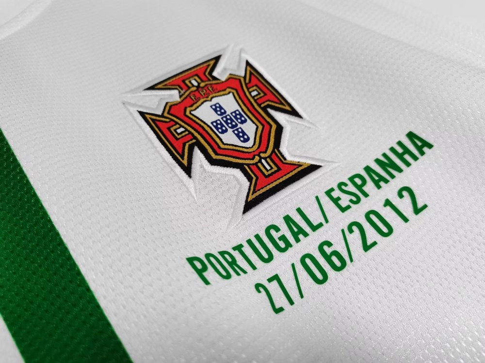 Vintage Euro 2012 Portugal Away "Cross" Long Sleeve Retro Jersey – 3B Grade Premium Edition
