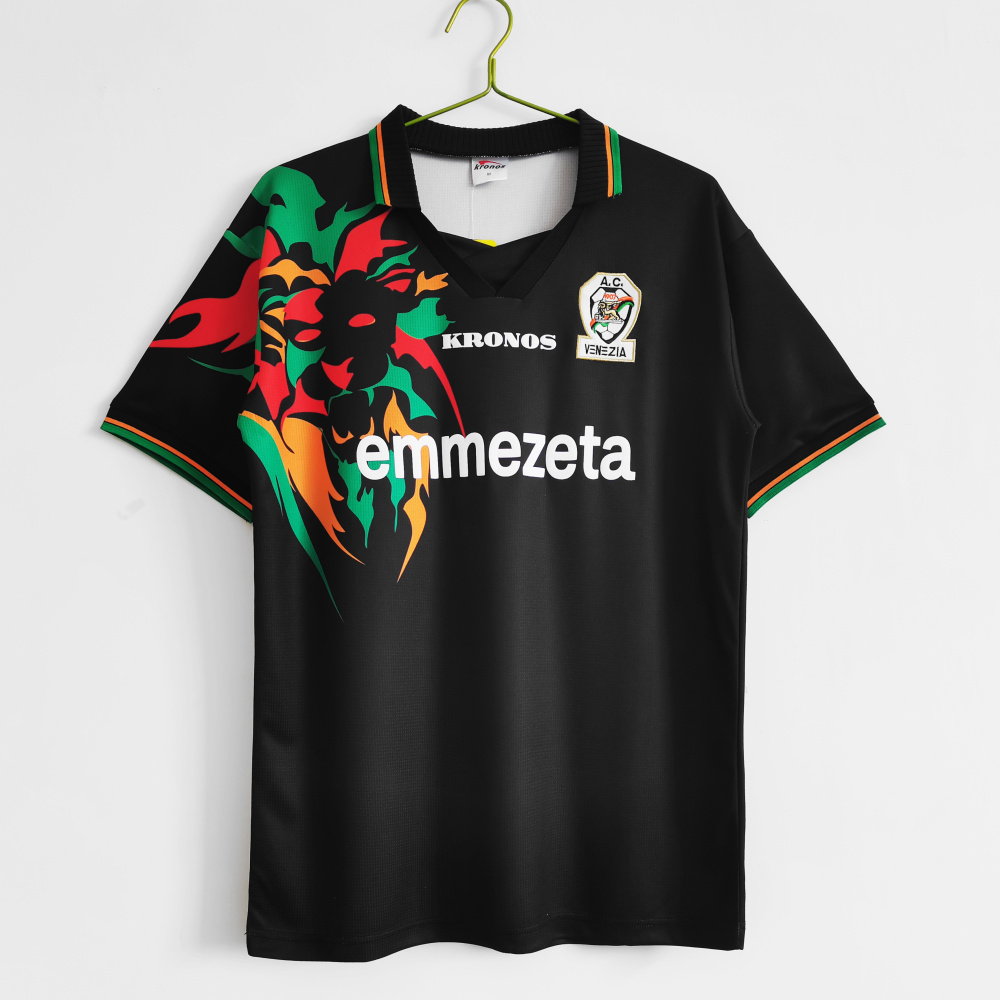 Vintage 1998/99 Venezia FC Home "Arancioneroverdi" Retro Jersey – Classic Serie A Era Edition