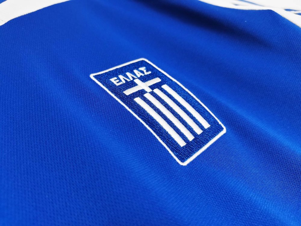 Vintage Euro 2004 Greece Home "Greek Myth" Retro Jersey – 5A Grade Edition