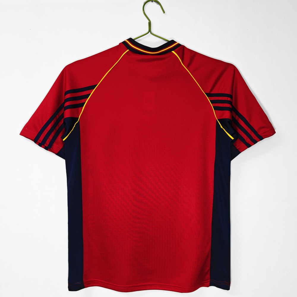 Vintage World Cup 1998 Spain Home Retro Jersey – 8A Grade Premium Edition