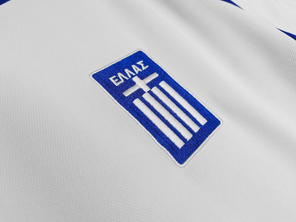 Vintage Euro 2004 Greece Away "European Champions" Retro Jersey – 5A Grade Edition