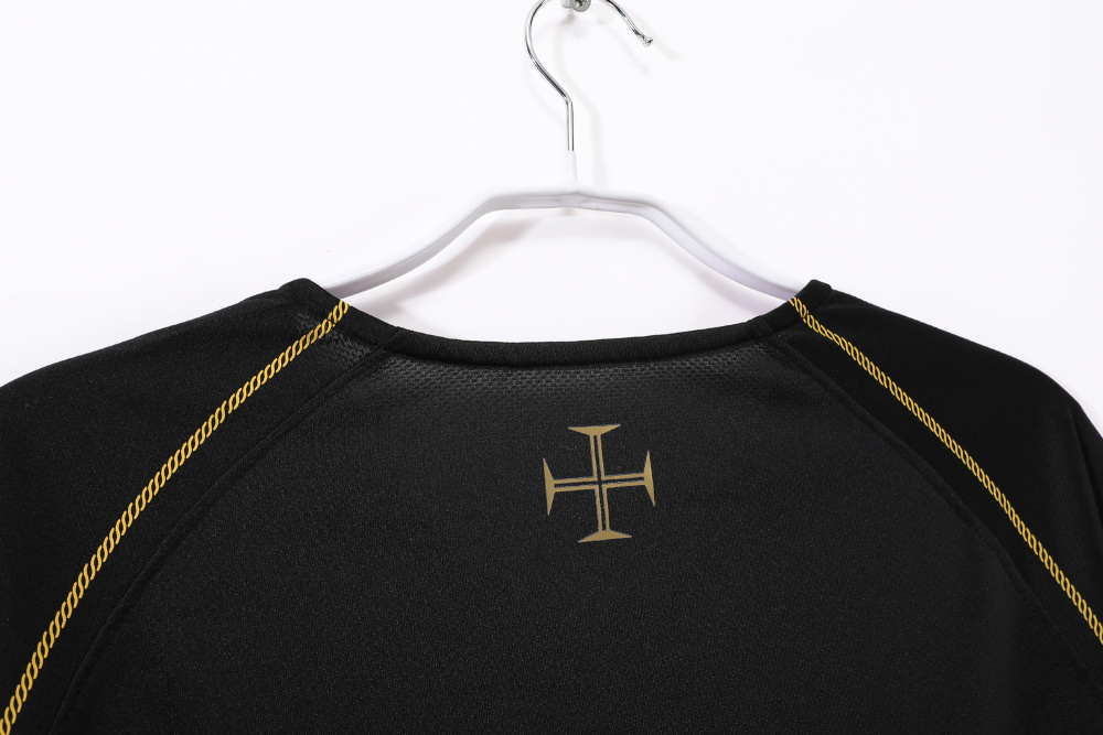Vintage World Cup 2006 Portugal Away Black & Gold Retro Jersey – 5A Grade Premium Edition