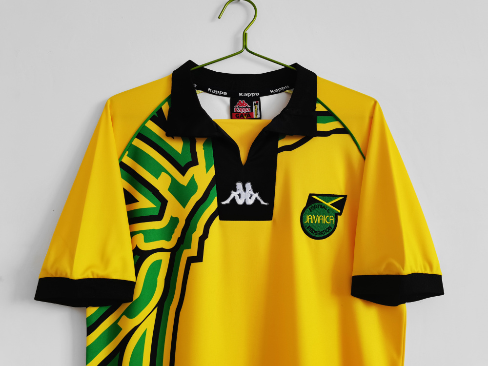 Vintage World Cup 1998 Jamaica "Reggae Boyz" Home Retro Jersey – 8A Grade Premium Edition