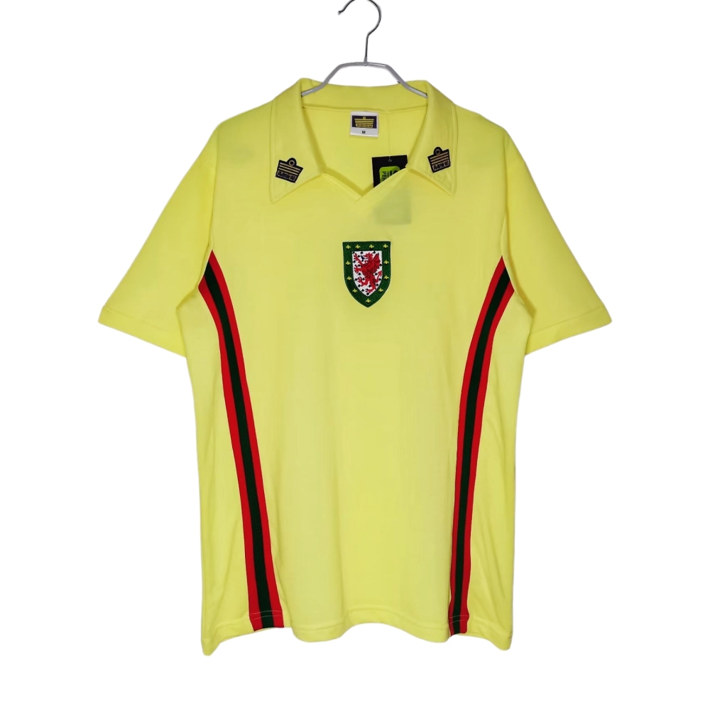 Vintage 1976/79 Wales Away "Admiral Stripes" Retro Jersey – 8A Grade Premium Edition