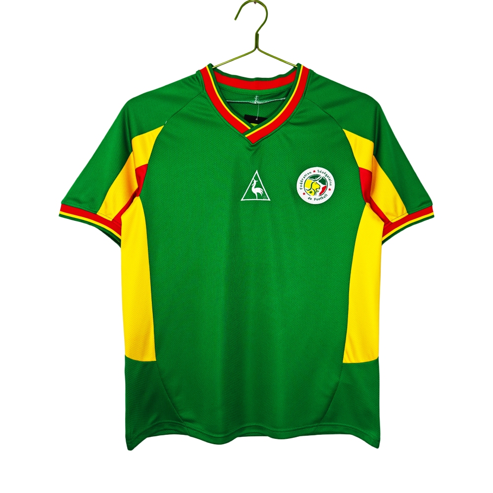 Vintage World Cup 2002 Senegal "Lions of Teranga" Away Retro Jersey – 5A Grade Premium Edition