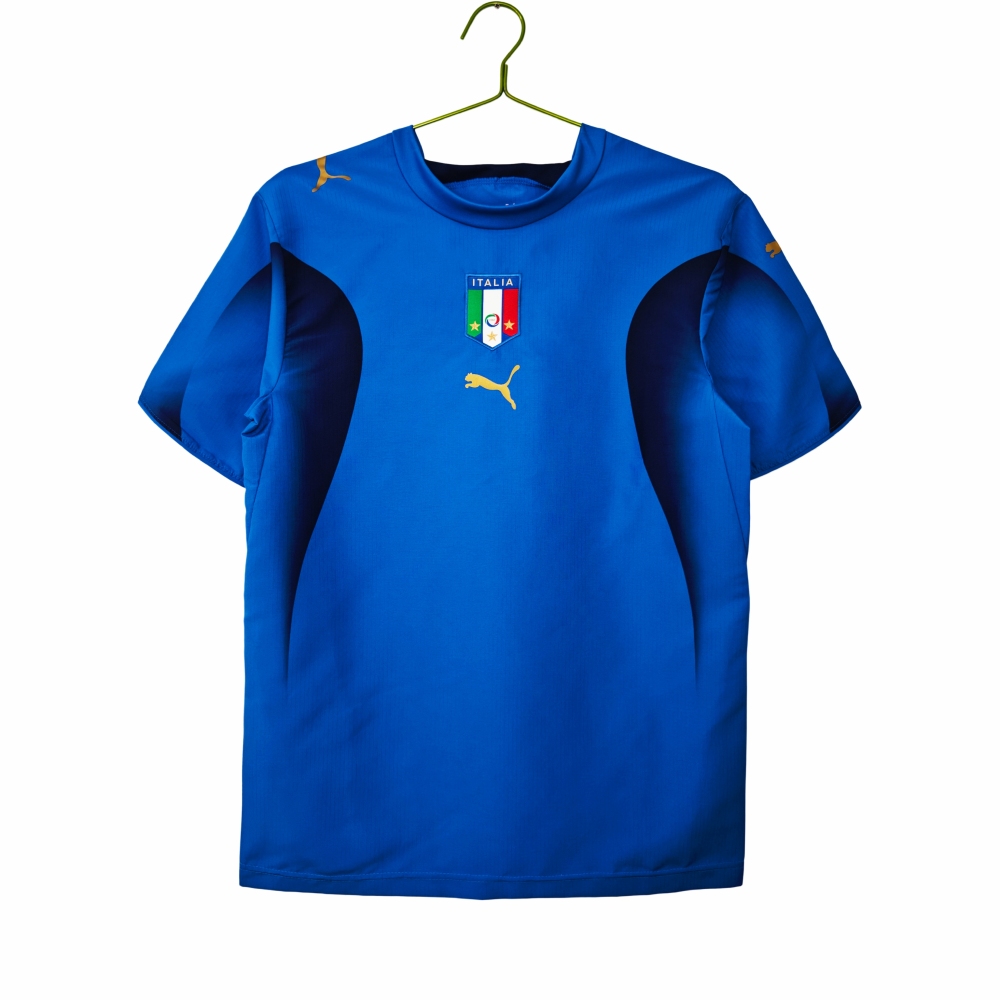Vintage World Cup 2006 Italy "Champions" Home Retro Jersey – 8A Grade Premium Edition