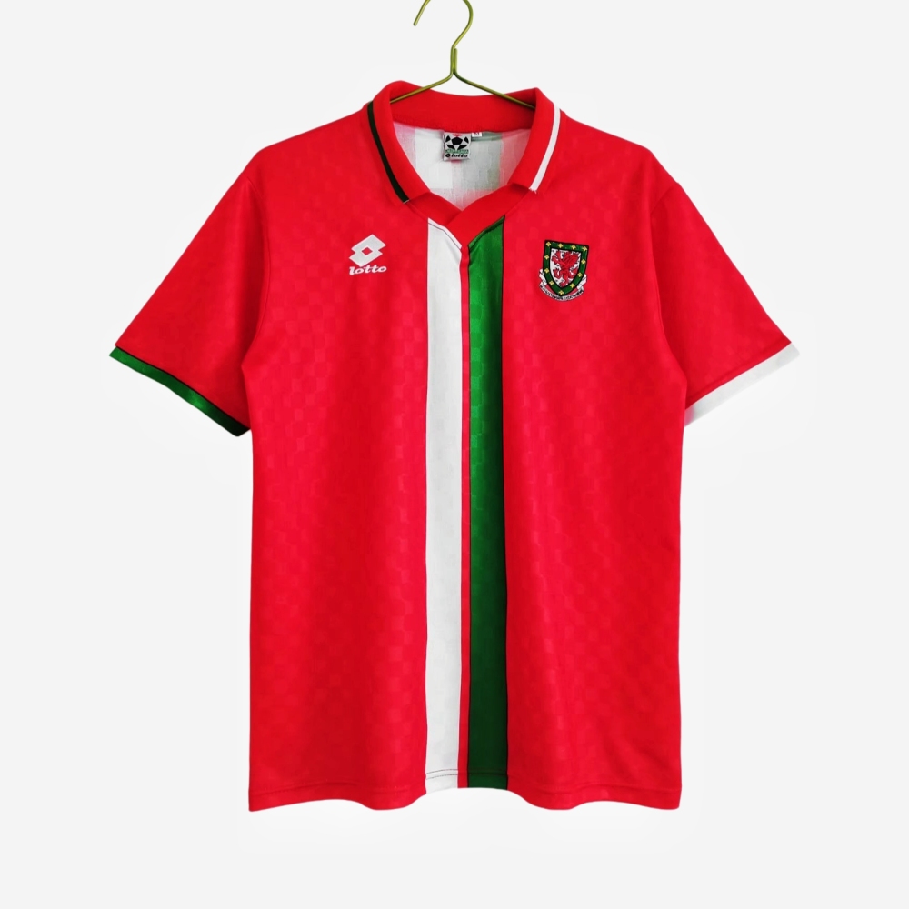 Vintage 1996/98 Wales Home "Lotto Era" Retro Jersey – 8A Grade Premium Edition