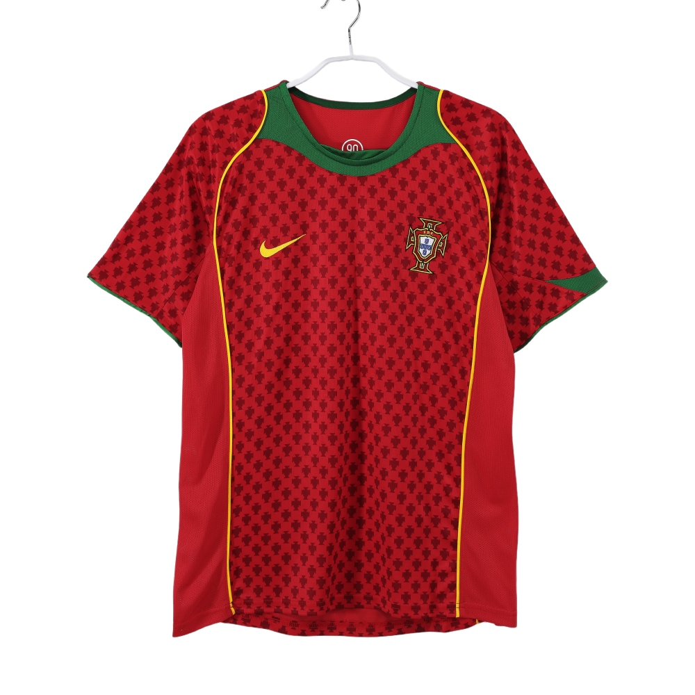Vintage Euro 2004 Portugal Home Retro Jersey – 5A Grade Premium Edition