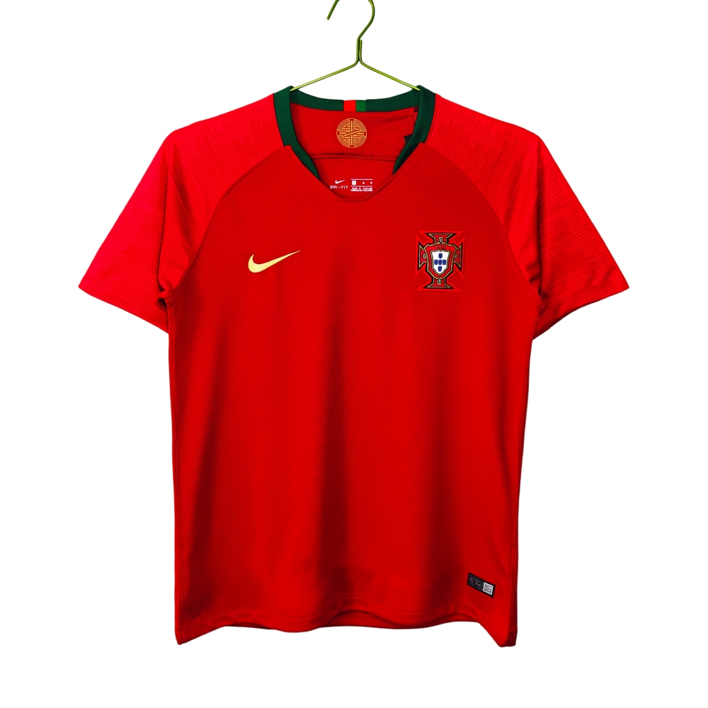 Vintage World Cup 2018 Portugal Home Retro Jersey – 8A Grade Premium Edition