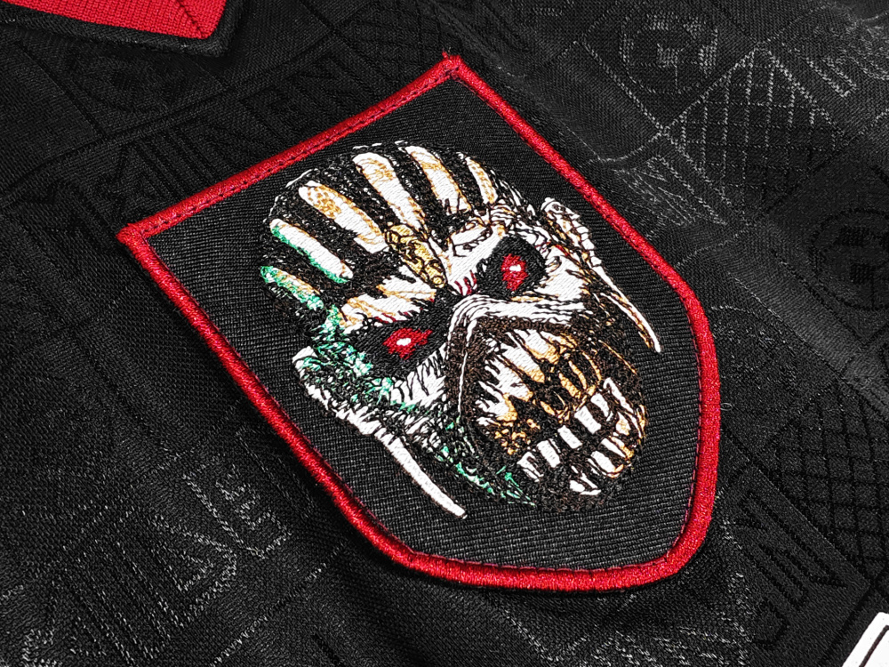 Special Edition Iron Maiden Home Jersey - Blackout Rock Collaboration - 2B Grade Edition