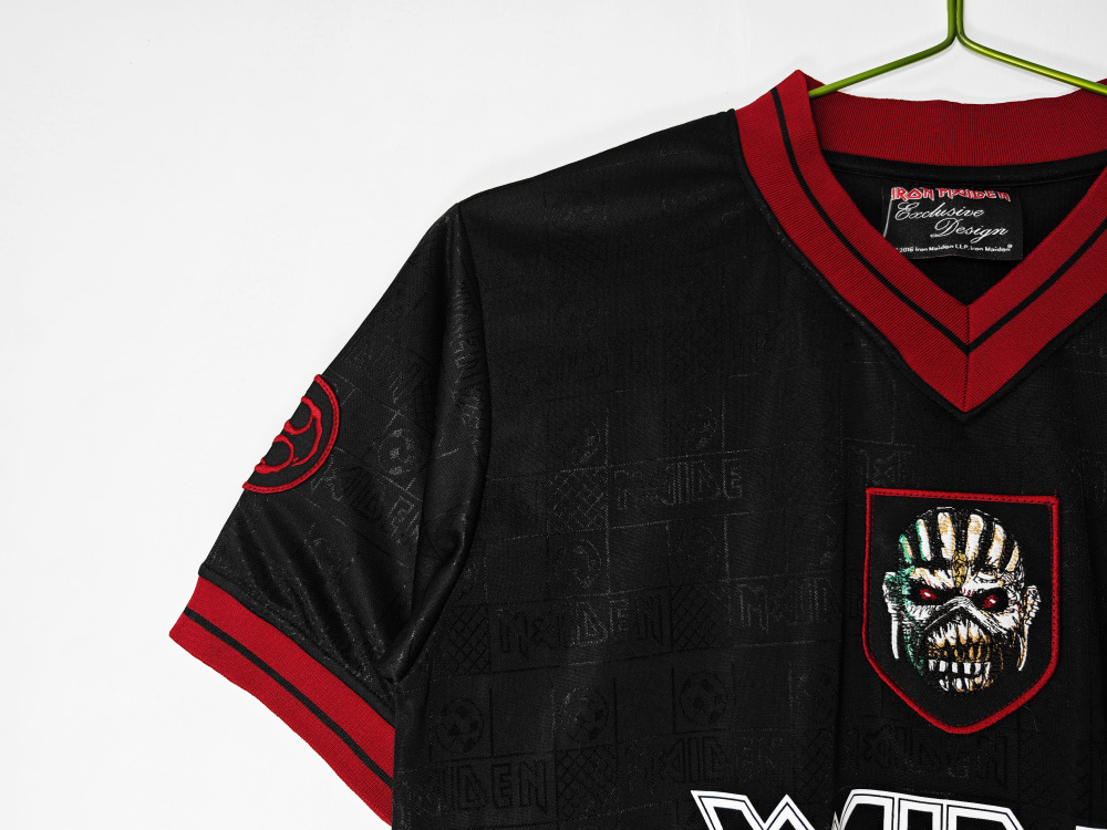 Special Edition Iron Maiden Home Jersey - Blackout Rock Collaboration - 2B Grade Edition