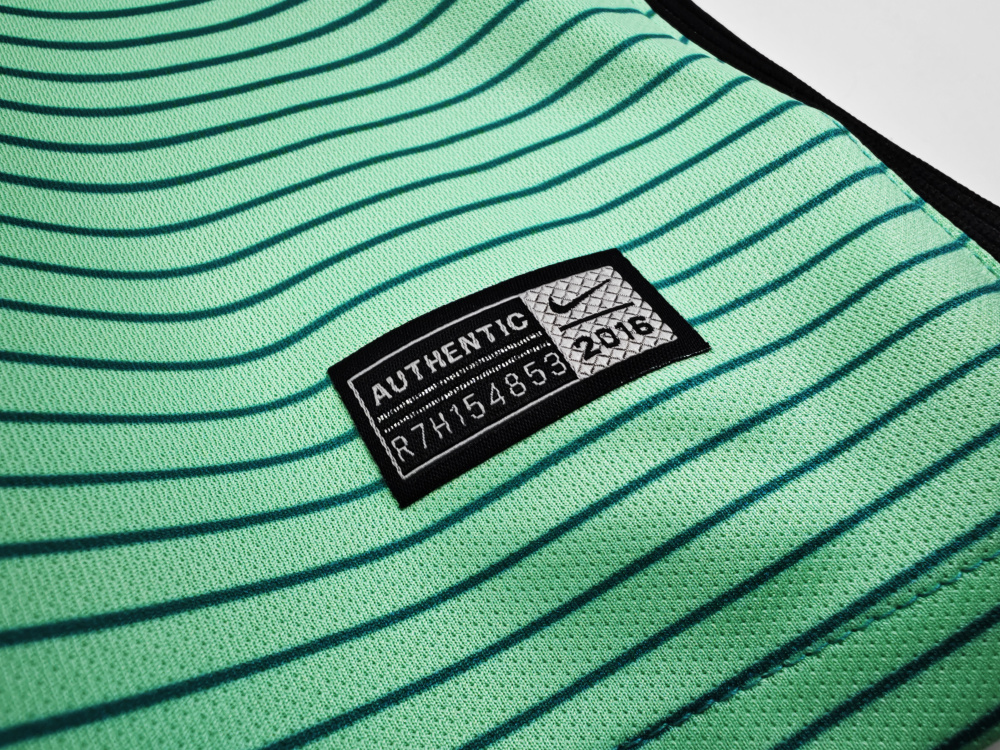 Vintage 2016/17 Barcelona Third "Teal Gradient" Jersey – 5A Grade Edition