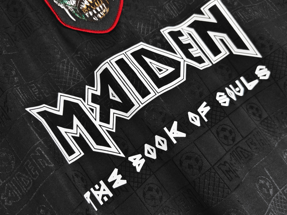 Special Edition Iron Maiden Home Jersey - Blackout Rock Collaboration - 2B Grade Edition