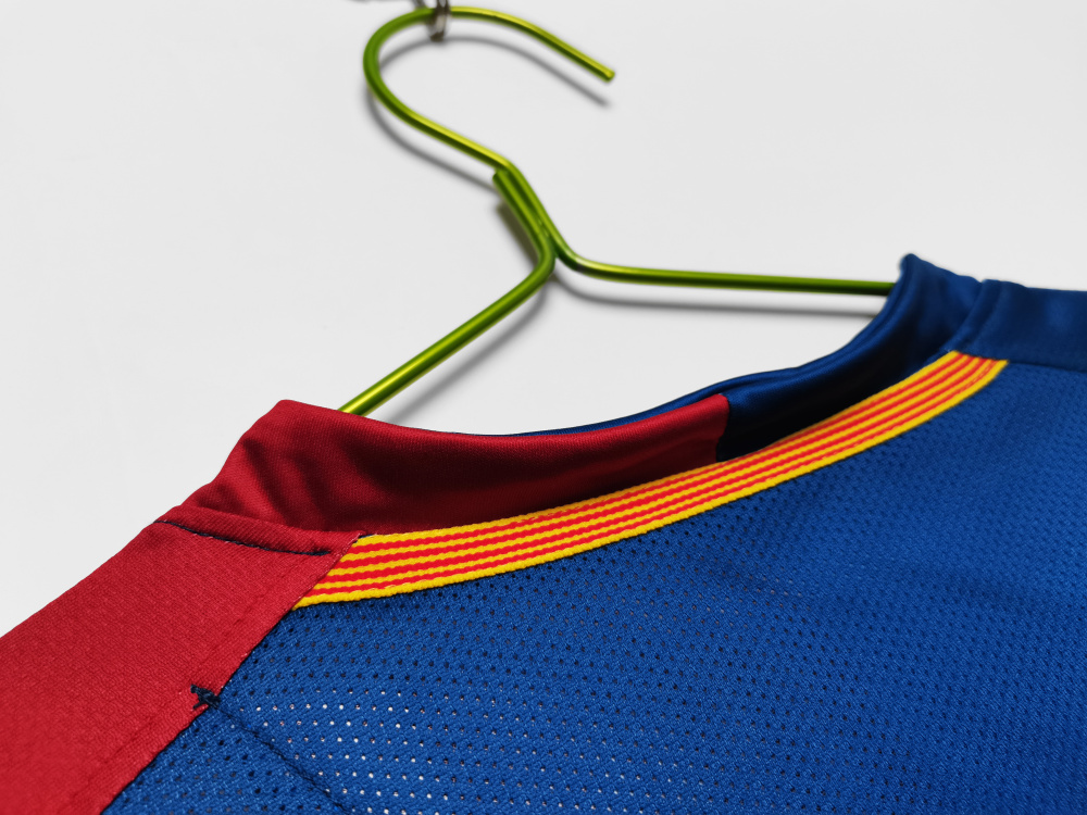Vintage 2008/09 Barcelona Home "Treble Season" Half-and-Half Jersey – 5A Grade Edition