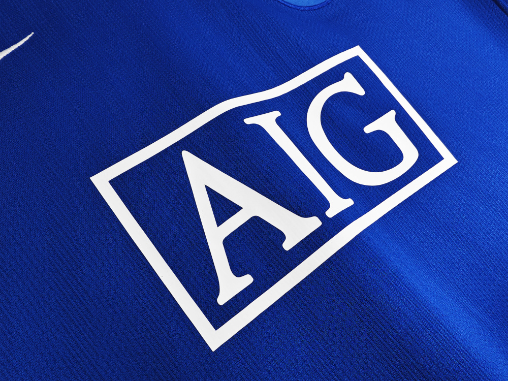 Vintage 2007/08 Manchester United GK Shirt – Royal Blue – 5A Grade Edition