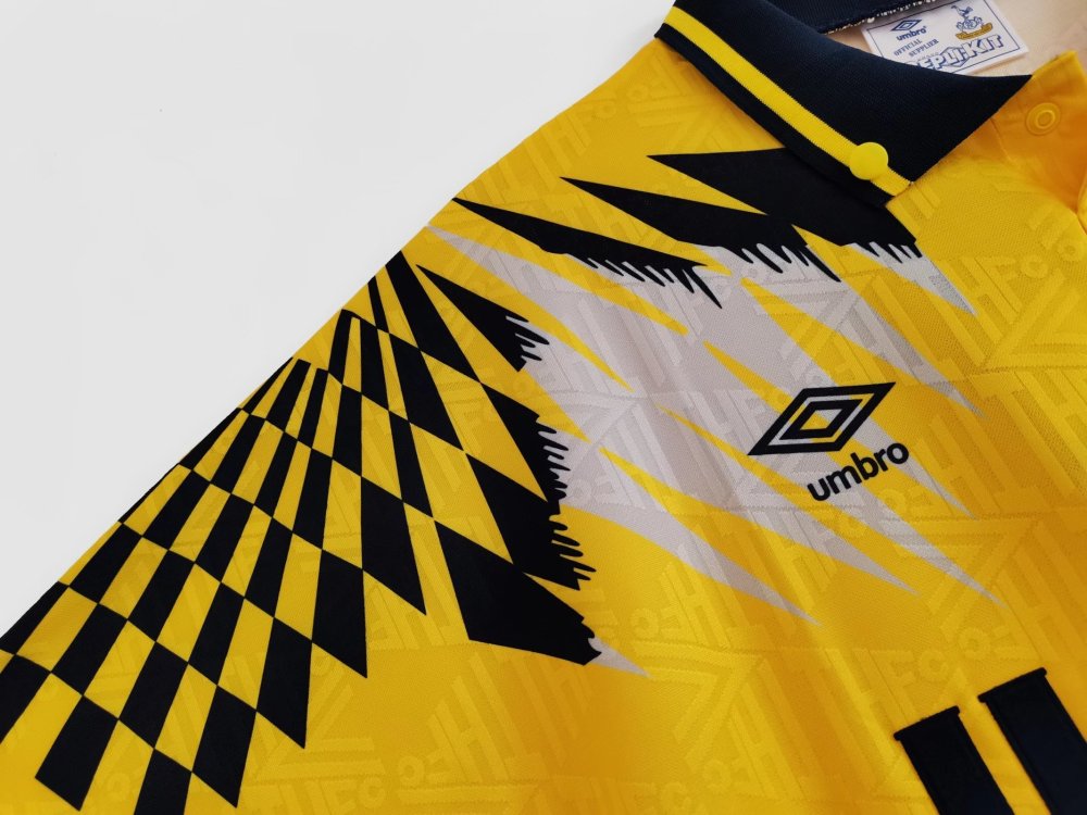 Vintage 1992/94 Spurs Away "Premier League Era" Yellow Jersey – 8A Grade Edition