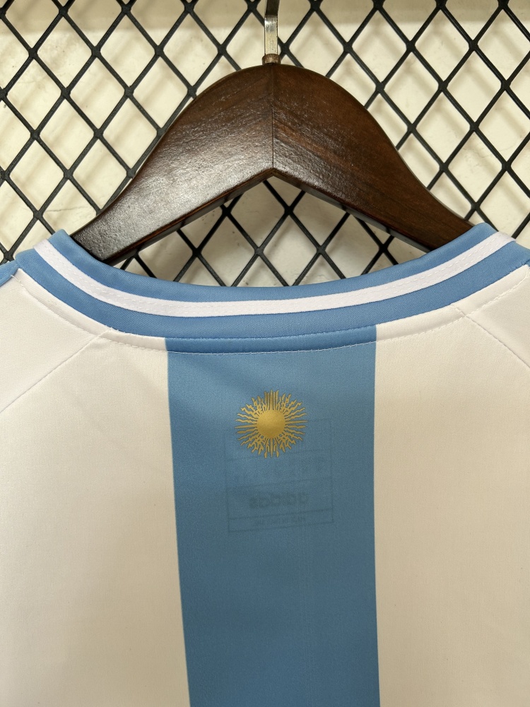 New 2024/25 Argentina Home Kit | Sizes S to 2XL | FIFA World Champions Gold Patch Included