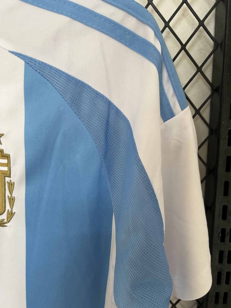 New 2024/25 Argentina Home Kit | Sizes S to 2XL | FIFA World Champions Gold Patch Included