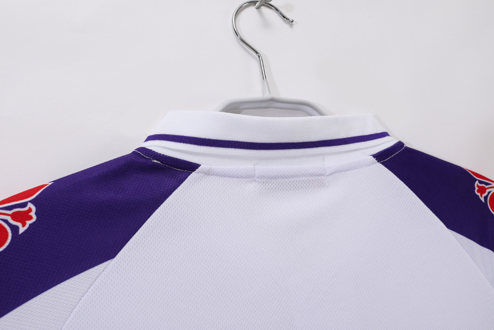 Vintage 1998/99 Fiorentina Away "Batistuta Era" White Jersey – 0B Grade Edition