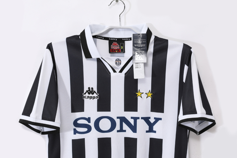 Vintage 1995/97 Juventus Home "European Champions" Jersey – 5A Grade Edition