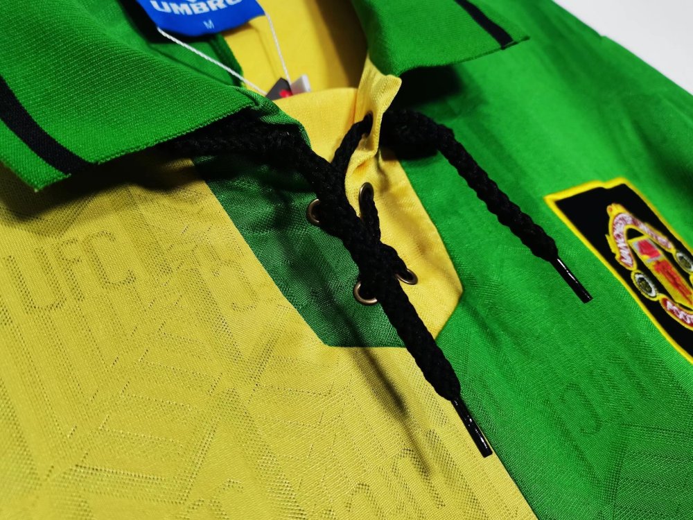 Vintage 1992/94 Manchester United "Newton Heath" Long Sleeve Third Jersey – 3B Grade