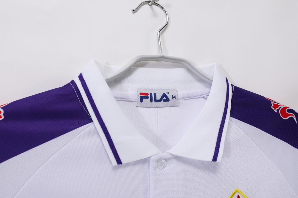 Vintage 1998/99 Fiorentina Away "Batistuta Era" White Jersey – 0B Grade Edition