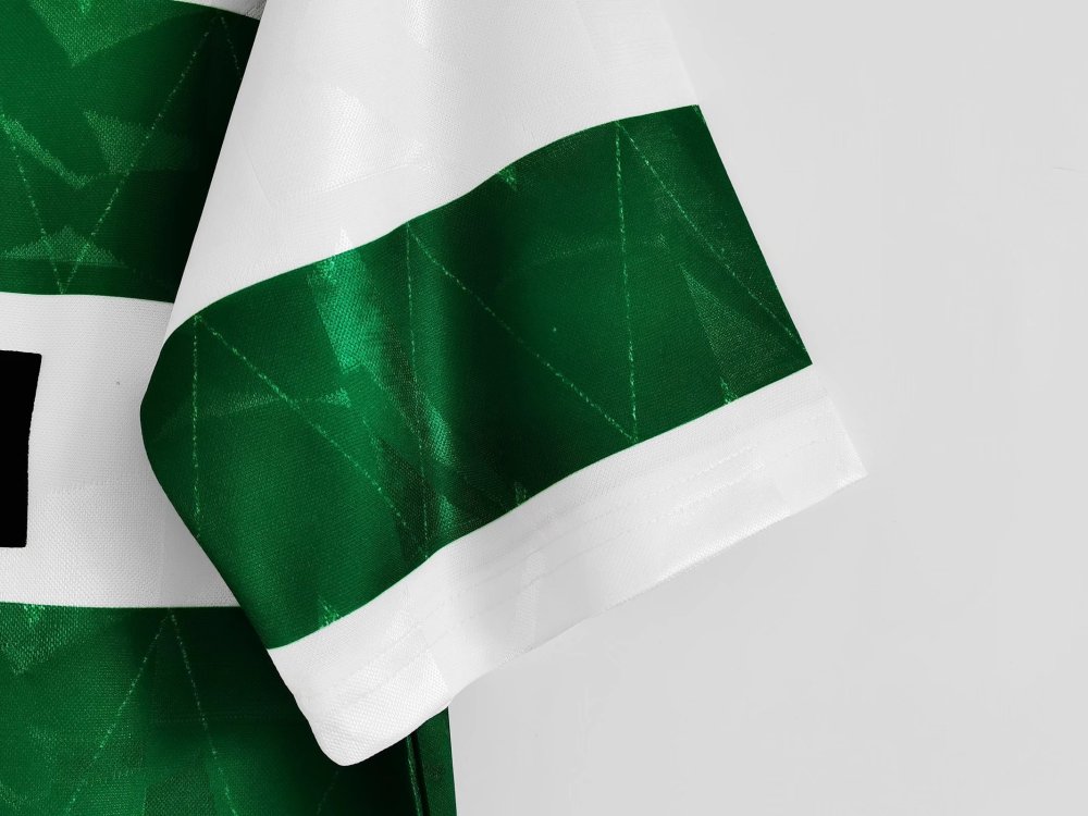 Vintage 1989/91 Celtic Home "Classic Hoops" Jersey – 8A Grade Edition