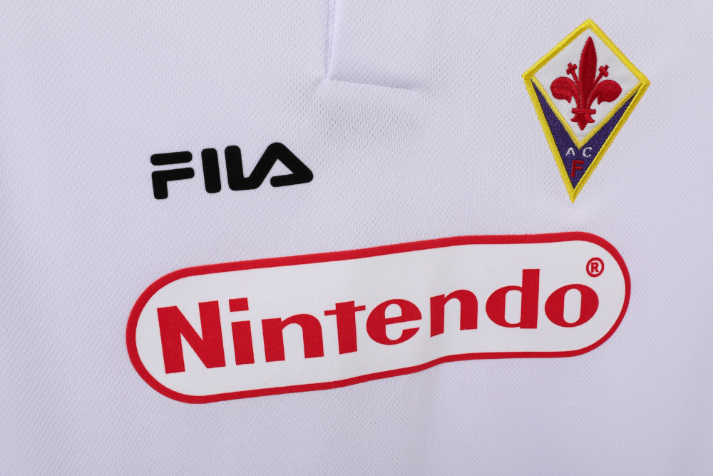 Vintage 1998/99 Fiorentina Away "Batistuta Era" White Jersey – 0B Grade Edition