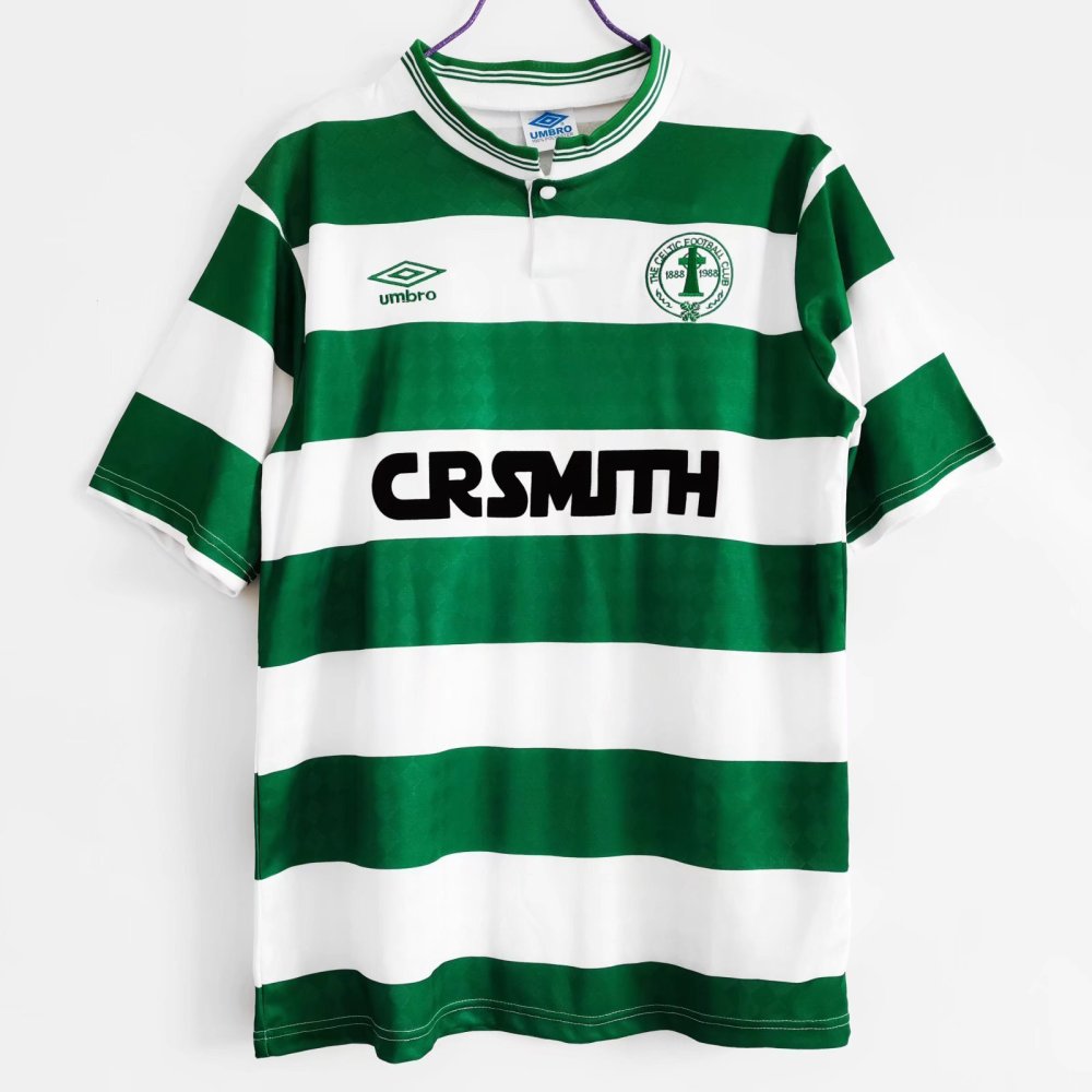 Vintage 1987/88 Celtic Home "100th Anniversary" Jersey – 8A Grade Edition