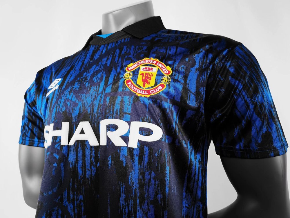 Vintage 1992/93 Manchester United Away "Inaugural PL Winners" Jersey – 5A Grade Edition