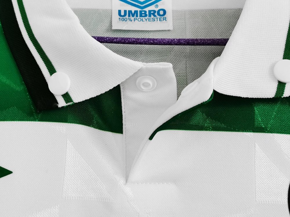 Vintage 1989/91 Celtic Home "Classic Hoops" Jersey – 8A Grade Edition