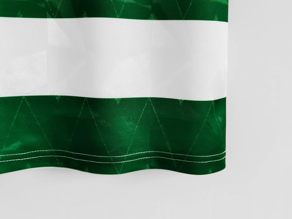 Vintage 1989/91 Celtic Home "Classic Hoops" Jersey – 8A Grade Edition