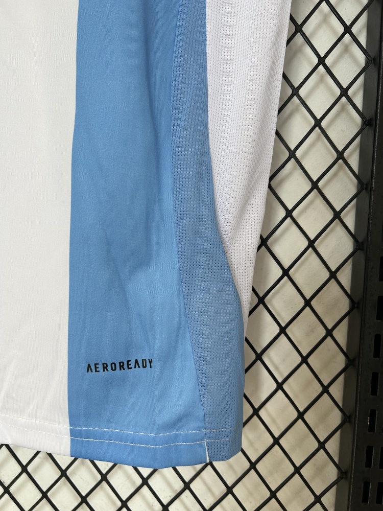 New 2024/25 Argentina Home Kit | Sizes S to 2XL | FIFA World Champions Gold Patch Included