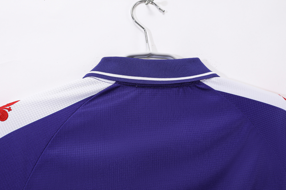 Vintage 1998/99 Fiorentina Home "Nintendo" Purple Jersey – 5A Grade Edition