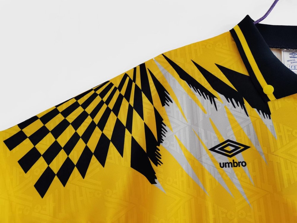 Vintage 1992/94 Spurs Away "Premier League Era" Yellow Jersey – 8A Grade Edition