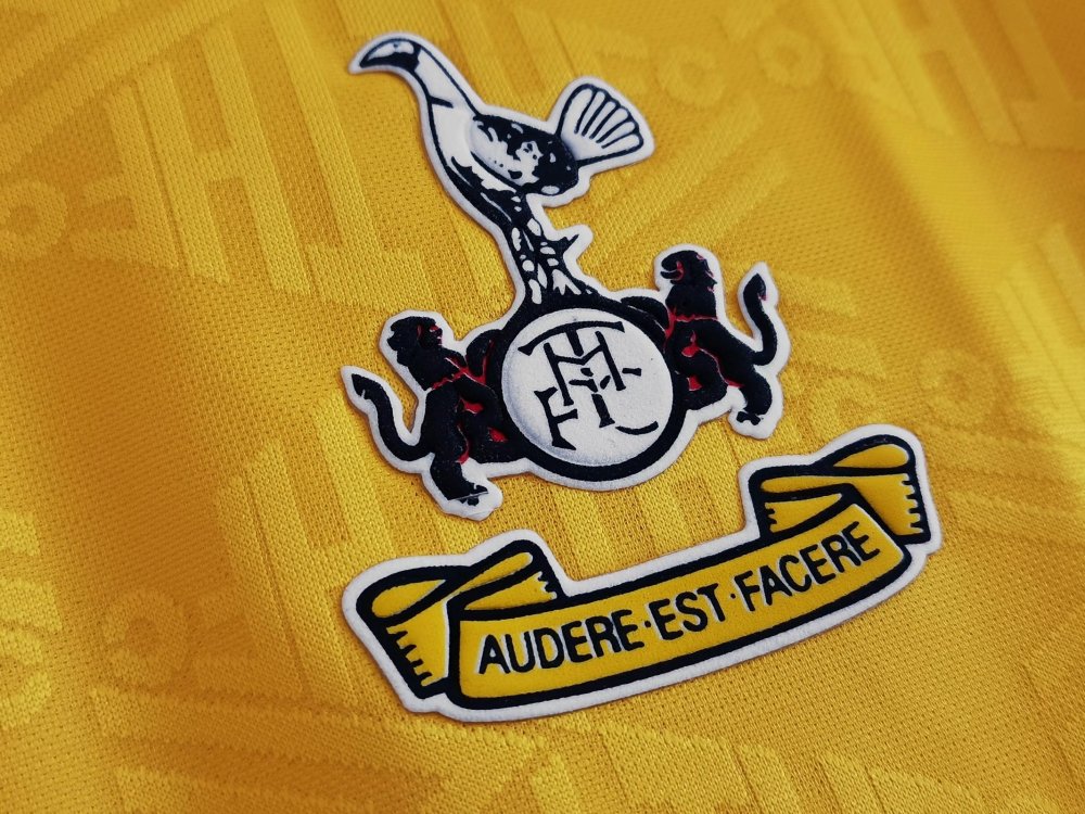 Vintage 1992/94 Spurs Away "Premier League Era" Yellow Jersey – 8A Grade Edition