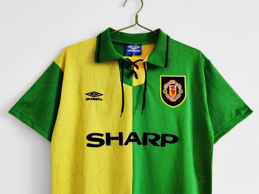 Vintage 1992/94 Manchester United "Newton Heath" Third Jersey – 8A Grade Edition