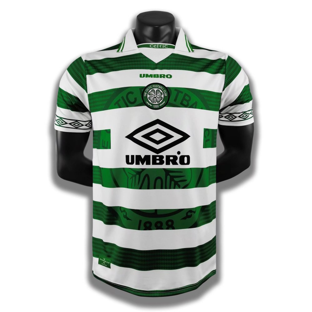 Vintage 1998/99 Celtic Home "Classic Hoops" Jersey – 0A Grade Masterpiece