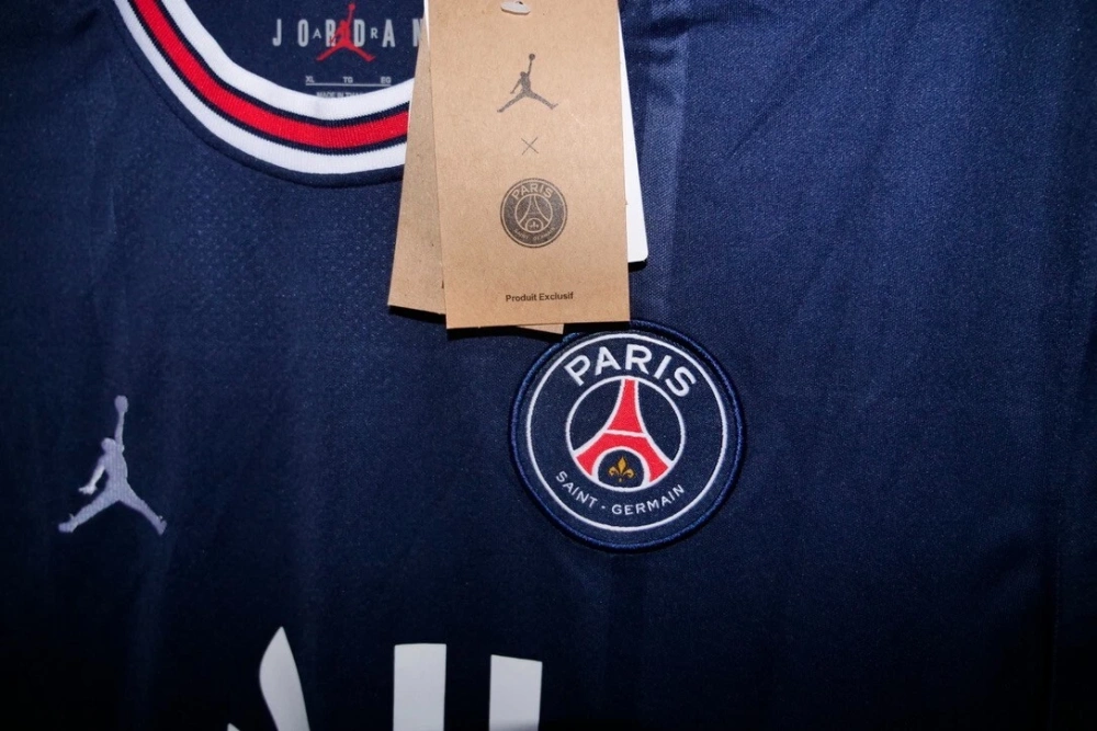 Nike Jordan Paris Saint-Germain 2021/22 Stadium Soccer Home Jersey #Messi #Jordan #PSG
